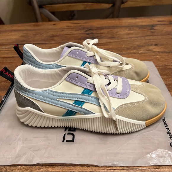 De Florance Milan Sneakers with Blue and Lavender - Picture 1 of 7
